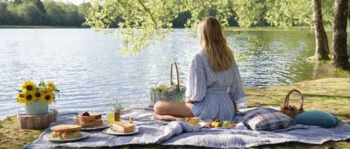 picnic,midsummer,the night of kupala,idyll,summer still-life,idyllic,scandinavian style,picnic basket,still life of spring,picnic boat,pond,the blonde in the river,summer day,lakeside,tea party collection,spring morning,rusalka,spring lake,in the spring,möngö,Photography,Fashion Photography,Fashion Photography 07