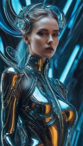 cyborg,symetra,electro,valerian,biomechanical,futuristic,scifi,sci fi,nova,blue enchantress,fractalius,alien warrior,cybernetics,ai,metallic,computer art,fantasy woman,gemini,echo,sci-fi,Photography,Artistic Photography,Artistic Photography 03