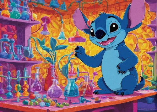 stitch,cartoon forest,magical pot,candy cauldron,disney character,lilo,cangaroo,aladdin,magical adventure,fantasia,children's background,dumbo,boast,magical,cinderella,color rat,cauldron,pinocchio,jigsaw puzzle,children's paper,Conceptual Art,Oil color,Oil Color 14