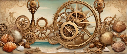 steampunk gears,cog,clockmaker,ship's wheel,antique background,cog wheels,fractals art,cogs,wooden wheel,gears,digiscrap,cogwheel,ships wheel,mandelbulb,steampunk,coffee wheel,kinetic art,watchmaker,velocipede,machinery,Illustration,Realistic Fantasy,Realistic Fantasy 13