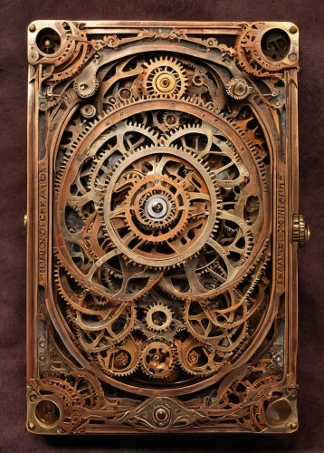 steampunk gears,clockmaker,mechanical puzzle,grandfather clock,steampunk,longcase clock,astronomical clock,magnetic compass,wooden cable reel,clockwork,digital safe,old clock,hygrometer,cog,carved wood,bearing compass,openwork frame,watchmaker,wall clock,laurel clock vine,Illustration,Realistic Fantasy,Realistic Fantasy 13