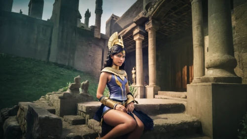 ancient egyptian girl,egyptian temple,pharaonic,ancient egyptian,ramses ii,cleopatra,ancient egypt,athena,egyptian,rome 2,tiber riven,priestess,ancient city,antiquity,antiquariat,cosplay image,ancient rome,horus,pharaoh,ancient
