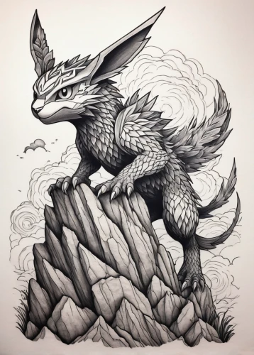 forest dragon,gryphon,wyrm,dragon design,dragon,dragon of earth,nine-tailed,moraine,black dragon,painted dragon,heraldic animal,line art animal,line art animals,basilisk,draconic,chinese dragon,dragon li,dragons,green dragon,garuda,Illustration,Realistic Fantasy,Realistic Fantasy 11