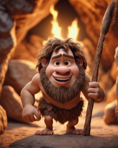 caveman,cave man,neanderthal,stone age,dwarf cookin,neanderthals,hercules,barbarian,paleolithic,prehistoric art,primitive person,scandia gnome,gnome,miner,dwarves,prehistory,dwarf,cave girl,anthropomorphic,moana,Photography,General,Commercial
