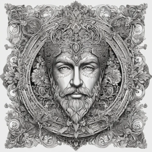 art nouveau frame,art nouveau design,albrecht dürer,art nouveau,corinthian order,lokportrait,art nouveau frames,leonardo devinci,poseidon god face,archimandrite,decorative plate,baroque,wood carving,the order of cistercians,decorative frame,engraving,ornament,leonardo da vinci,pencil art,head ornament,Illustration,Black and White,Black and White 03