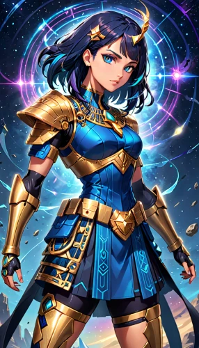 cleopatra,hamearis lucina,goddess of justice,monsoon banner,dark blue and gold,athena,zodiac sign libra,artemis,female warrior,ashitaba,pharaoh,minerva,elza,lycaenid,catarina,show off aurora,swordswoman,zodiac sign leo,vane,artemisia,Anime,Anime,General