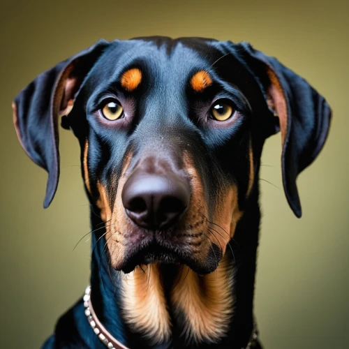 doberman,dobermann,black and tan coonhound,beauceron,austrian pinscher,dobermannt,german pinscher,austrian black and tan hound,pinscher,coonhound,fila brasileiro,vizsla,rottweiler,redbone coonhound,bluetick coonhound,gordon setter,bloodhound,english coonhound,dog-photography,pet portrait,Conceptual Art,Oil color,Oil Color 19