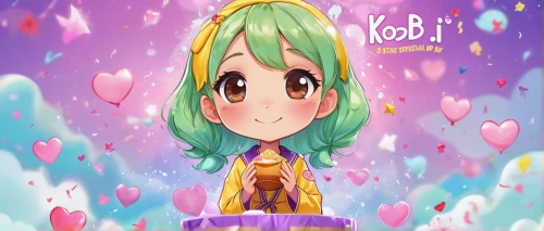 kokeshi doll,kokeshi,chibi girl,kaibei,chibi,kora,colorful heart,kawaii girl,kaki,nami,kawaii,tiki,idol,kir,navi,japanese idol,edit icon,hatsune miku,vocaloid,heart with crown,Illustration,Japanese style,Japanese Style 02