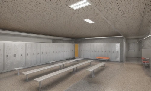 school design,locker,kennel,3d rendering,lecture hall,changing rooms,hallway space,facility,gymnastics room,empty hall,render,3d rendered,data center,changing room,prison,lecture room,3d render,rest room,hallway,examination room,Common,Common,Natural