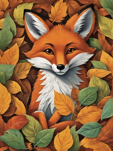 autumn icon,fox,a fox,garden-fox tail,foxes,red fox,cute fox,autumn theme,autumn background,watercolour fox,adorable fox,little fox,fox and hare,redfox,fall animals,fox hunting,autumn colouring,autumn cupcake,child fox,fox stacked animals,Illustration,Realistic Fantasy,Realistic Fantasy 21