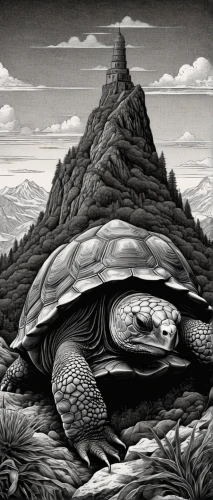 terrapin,macrochelys,trachemys,map turtle,tortoises,land turtle,tortoise,trachemys scripta,galápagos tortoise,turtle,painted turtle,giant tortoise,common map turtle,turtles,cool woodblock images,giant tortoises,turtle pattern,red eared slider,illustration,carapace,Illustration,Black and White,Black and White 09