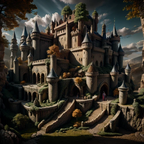 fairy tale castle,fairytale castle,3d fantasy,castle of the corvin,fantasy landscape,knight's castle,castel,castles,hogwarts,fantasy city,medieval castle,peter-pavel's fortress,gold castle,fantasy world,fantasy picture,fantasy art,castle,fairy tale,castleguard,castelul peles