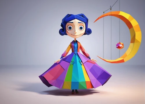marionette,prism ball,string puppet,stylized macaron,cinema 4d,circus aerial hoop,hoop (rhythmic gymnastics),painter doll,rosa ' the fairy,rosa 'the fairy,agnes,bows and arrows,fairy tale character,hula hoop,dreams catcher,vector girl,a girl in a dress,pinocchio,girl with a wheel,bow and arrows,Unique,3D,Low Poly