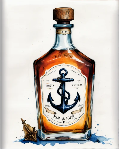rum,malibu rum,nautical clip art,message in a bottle,nautical paper,canadian whisky,bluejacket,jolly roger,grain whisky,rhum agricole,liqueur,bourbon whiskey,chivas regal,two-handled sauceboat,tequila bottle,saranka,american whiskey,empty bottle,blended whiskey,distilled beverage,Illustration,Paper based,Paper Based 07