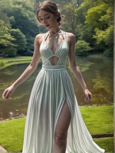 bridal party dress,bridal dress,girl in a long dress,water nymph,wedding dress,bridal clothing,wedding gown,celtic woman,long dress,wedding dresses,bridal veil,girl in a long dress from the back,bridal,wedding photo,ballerina in the woods,evening dress,elegant,fae,girl on the river,digital compositing