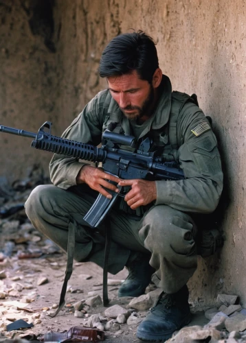 kalashnikov,vietnam veteran,m4a1 carbine,afghanistan,war correspondent,red army rifleman,m4a1,french foreign legion,submachine gun,m4a4,gi,kurdistan,m16,rifleman,iraq,lost in war,grenadier,fallen heroes of north macedonia,afghan,six day war,Photography,Documentary Photography,Documentary Photography 12