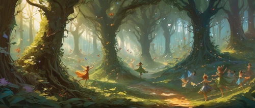 fairy forest,elven forest,forest glade,druid grove,forest of dreams,the forest,enchanted forest,holy forest,forest path,forest,forest landscape,fairytale forest,cartoon forest,forest background,forest ground,tree grove,forest floor,the forests,old-growth forest,in the forest,Conceptual Art,Fantasy,Fantasy 18