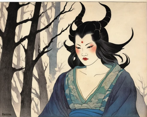 cool woodblock images,geisha,japanese art,geisha girl,woodblock prints,japanese woman,mulan,amano,kitsune,oriental girl,oriental princess,the snow queen,shinto,vintage illustration,vintage art,chinese art,devil,shirakami-sanchi,shirasu don,shinigami,Illustration,Japanese style,Japanese Style 21