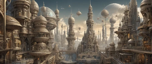 fantasy city,metropolis,ancient city,mandelbulb,futuristic landscape,city cities,sci fiction illustration,destroyed city,fantasy landscape,3d fantasy,futuristic architecture,fantasy art,cityscape,fantasy world,post-apocalyptic landscape,fractal environment,skyscraper town,human settlement,urbanization,city scape,Illustration,Black and White,Black and White 03