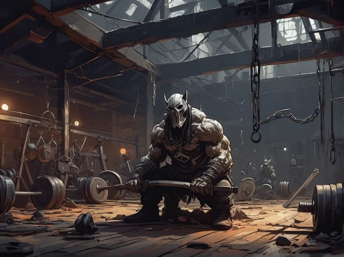 blacksmith,tinsmith,steelworker,merchant,gunsmith,game art,scrap dealer,game illustration,scrap iron,welder,apothecary,foundry,mechanic,forge,concept art,metalsmith,witcher,warehouseman,scrap collector,bane,Conceptual Art,Sci-Fi,Sci-Fi 01