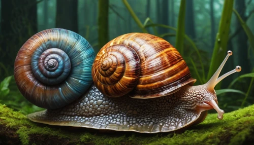 land snail,banded snail,gastropods,marine gastropods,snails,snail,snail shell,snails and slugs,kawaii snails,nut snail,molluscs,mollusks,gastropod,snail shells,garden snail,mollusc,mollusk,sea snail,escargot,molluscum,Illustration,Realistic Fantasy,Realistic Fantasy 45