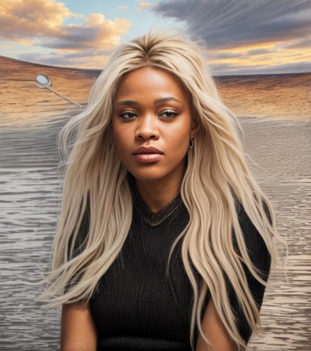 desert background,portrait background,artificial hair integrations,girl on the dune,zion,desert,lace wig,badlands,album cover,sand waves,afar tribe,admer dune,namibia,sahara desert,icon,beach background,sahara,the mona lisa,wig,mali,Common,Common,Natural