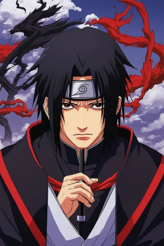 shinigami,shinobi,sakura background,sōjutsu,kenjutsu,iaijutsu,swordsman,zui quan,nine-tailed,taichi,xun,japanese sakura background,ninjutsu,sensei,edit icon,xing yi quan,black crow,sanshin,ikayaki,red eyes,Illustration,Japanese style,Japanese Style 13