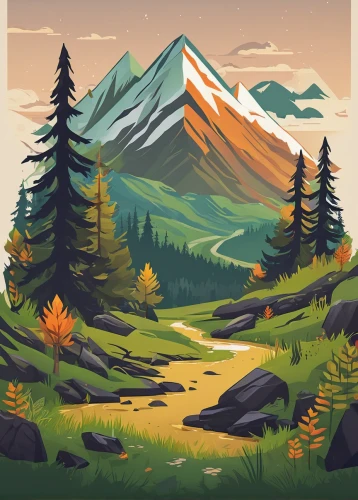 autumn mountains,fall landscape,mountain scene,mountain landscape,mountains,landscape background,salt meadow landscape,autumn icon,background vector,coniferous forest,mountain range,mountainous landscape,mountain,autumn landscape,forest background,campsite,mountain meadow,autumn background,mountain slope,mountain ranges,Illustration,Paper based,Paper Based 01