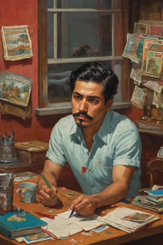 man with a computer,mexican calendar,salvador guillermo allende gossens,pandero jarocho,mexican,cimarrón uruguayo,merchant,el salvador dali,a carpenter,artist portrait,italian painter,vendor,fidel alejandro castro ruz,alejandro vergara blanco,shopkeeper,seller,self-portrait,madroño,shoemaker,sales man,Conceptual Art,Daily,Daily 03