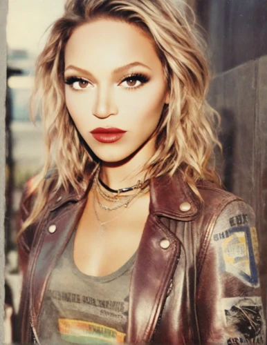 havana brown,leather jacket,harley,jean jacket,airbrushed,ash leigh,gorj,edit icon,fierce,red lips,toni,beautiful woman,sofia,femme fatale,model-a,tori,bad girl,red lipstick,attractive woman,pretty young woman