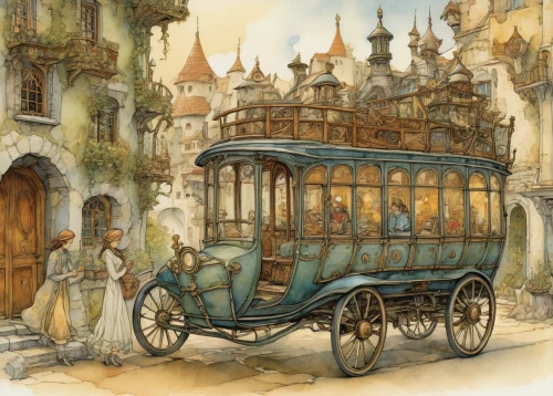 carriage,steam car,the carnival of venice,shanghai disney,digiscrap,horse-drawn carriage,wooden carriage,delage d8-120,rickshaw,horse carriage,illustration of a car,watercolor paris,antique car,bus from 1903,carriages,hamelin,stagecoach,old havana,horse drawn carriage,talbot,Illustration,Paper based,Paper Based 29