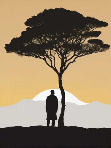 silhouette of man,man silhouette,silhouette art,tree silhouette,kilimanjaro,mount kilimanjaro,silhouette,art silhouette,old tree silhouette,the silhouette,map silhouette,palm tree silhouette,woman silhouette,tanzania,couple silhouette,house silhouette,vintage couple silhouette,serengeti,fir tree silhouette,african businessman,Art,Artistic Painting,Artistic Painting 20