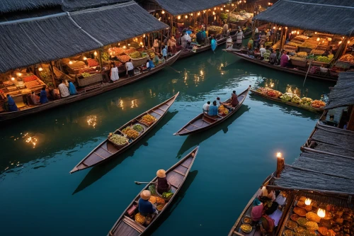 floating market,floating restaurant,floating huts,inle lake,ulun danu,taxi boat,stilt houses,fishing village,southeast asia,row boats,boat yard,binalot,hoi an,canoes,wooden boats,hoian,pedal boats,fishing boats,thai cuisine,fish market,Photography,General,Natural