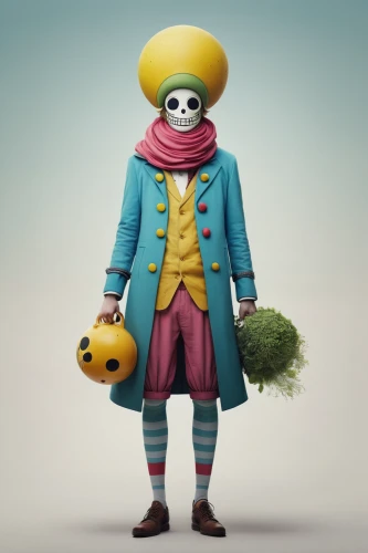 gardener,scarecrow,pubg mascot,yellow turnip,pesticide,greengrocer,pinocchio,rutabaga,farmer,jester,clown,forager,rodeo clown,mustard and cabbage family,scarecrows,potato character,vendor,a vegetable,scary clown,agroculture,Photography,Documentary Photography,Documentary Photography 04