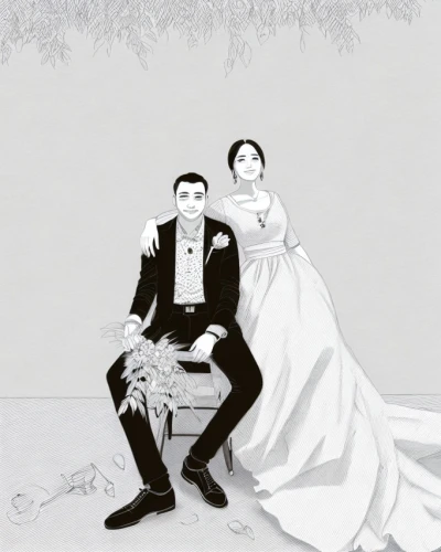 wedding photo,wedding couple,silver wedding,wedding icons,vintage couple silhouette,wedding frame,man and wife,wedding photography,wedding invitation,marriage,roaring twenties couple,wedding photographer,bride and groom,married,young couple,vintage illustration,grooms,on a white background,just married,fashion illustration,Design Sketch,Design Sketch,Character Sketch