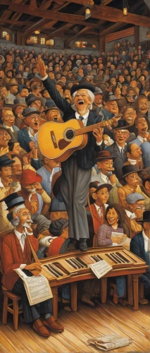 cavaquinho,concert guitar,orchestra,classroom,musicians,audience,music society,acoustic guitar,folk music,pete seeger,mariachi,classical guitar,concert crowd,square dance,symphony orchestra,music book,concert hall,acoustic-electric guitar,orchesta,lecture hall,Conceptual Art,Daily,Daily 33