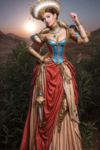 woman of straw,victorian lady,fantasy picture,fantasy portrait,fantasy woman,fantasy art,celtic queen,hoopskirt,pocahontas,southern belle,ancient costume,queen of hearts,bodice,artemisia,romantic portrait,warrior woman,girl in a historic way,woman holding pie,miss circassian,the carnival of venice,Common,Common,None