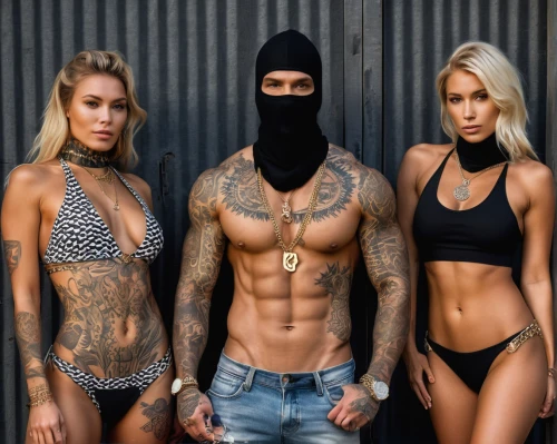 ninjas,balaclava,tattoos,bad girls,fitness and figure competition,sweden bombs,bodyworn,fighters,photo session in torn clothes,strength athletics,ninja,sweden fire,ski mask,mannequins,shredded,special forces,body building,tattooed,assassins,tattoo girl,Photography,General,Natural