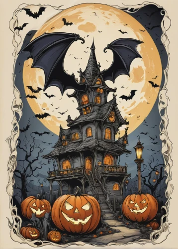 halloween illustration,halloween pumpkin gifts,halloween background,halloween frame,halloween vector character,halloween poster,halloween icons,halloween owls,halloween paper,helloween,halloween and horror,halloween border,witch's house,halloween scene,candy pumpkin,jack o'lantern,pumpkin lantern,halloween pumpkins,halloweenchallenge,halloweenkuerbis,Illustration,Paper based,Paper Based 29