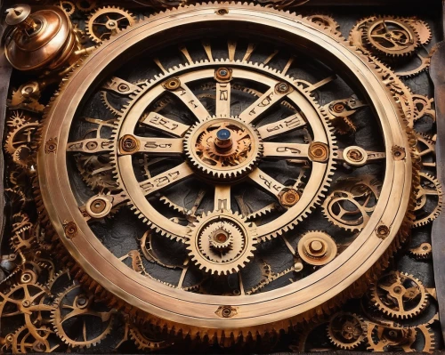 steampunk gears,clockmaker,mechanical watch,ornate pocket watch,watchmaker,astronomical clock,longcase clock,grandfather clock,clockwork,clock face,chronometer,old clock,timepiece,time spiral,wall clock,bearing compass,pocket watch,clocks,steampunk,time pointing,Illustration,Realistic Fantasy,Realistic Fantasy 13