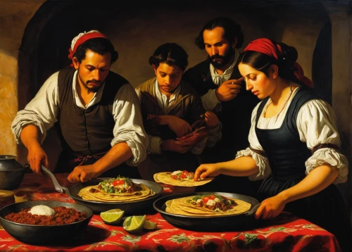 sicilian cuisine,viennese cuisine,jewish cuisine,cookery,italian painter,mediterranean cuisine,tortillas,food preparation,woman holding pie,czech cuisine,traditional food,girl in the kitchen,spanish cuisine,dutch oven,portuguese galley,gastronomy,carpaccio,buuz,cooking vegetables,food and cooking,Art,Classical Oil Painting,Classical Oil Painting 26