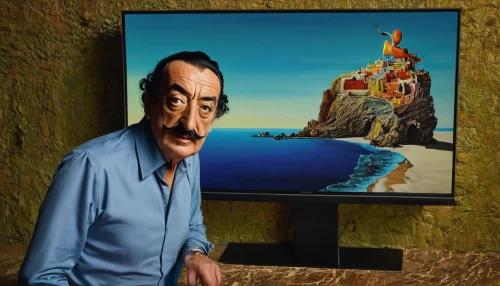 el salvador dali,dali,3d albhabet,world digital painting,italian painter,walt disney,photo painting,groucho marx,computer art,smart tv,art dealer,lavezzi isles,salvador guillermo allende gossens,portrait background,machete,walt,lcd tv,plasma tv,hdtv,digiart,Art,Artistic Painting,Artistic Painting 20