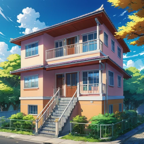 sky apartment,apartment house,house painting,apartment complex,shared apartment,an apartment,apartment building,tsumugi kotobuki k-on,apartment,apartment block,private house,residential,beautiful home,apartments,holiday complex,houses clipart,houseboat,two story house,residential property,honolulu,Illustration,Japanese style,Japanese Style 03