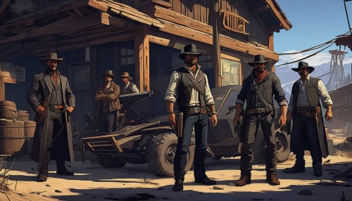 wild west,deadwood,american frontier,pilgrims,western,game illustration,stagecoach,revolvers,cossacks,cowboy silhouettes,cowboys,wild west hotel,tavern,officers,western riding,gunfighter,seven citizens of the country,straw hats,nomads,virginia city,Conceptual Art,Sci-Fi,Sci-Fi 01