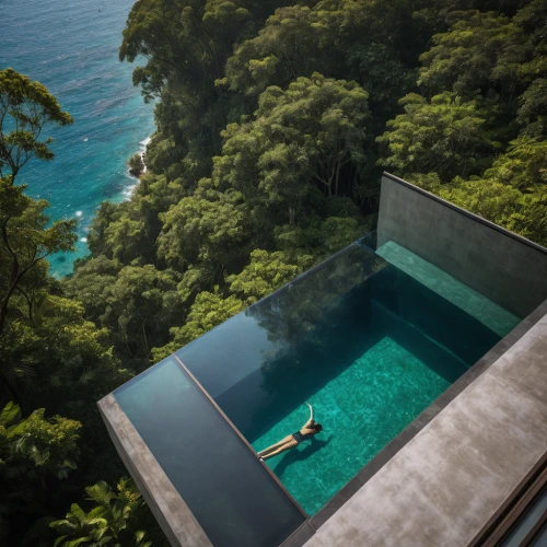 infinity swimming pool,roof top pool,phuket,tropical greens,glass roof,pool house,uluwatu,tree house hotel,andaman sea,philippines,secluded,luxury property,tropical house,tropical jungle,cliffs ocean,outdoor pool,phuket province,roof landscape,bali,swimming pool,Photography,Artistic Photography,Artistic Photography 01