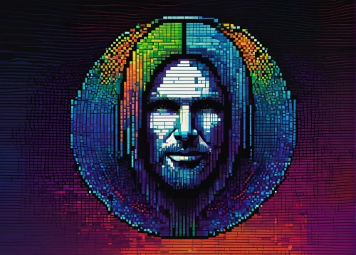 pixel art,pixelgrafic,digiart,pixel,computer art,pixel cells,rasputin,pixels,pill icon,mona lisa,icon magnifying,jesus figure,8bit,prism,mosaic,leonardo,prophet,stained glass,icon,oracle,Art,Classical Oil Painting,Classical Oil Painting 16