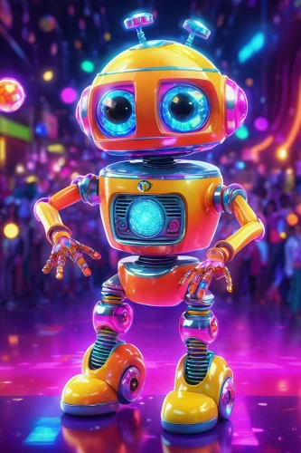 minibot,cinema 4d,robot,robotic,bot,robot icon,bot icon,disco,chat bot,robot in space,robotics,robots,social bot,dancing dave minion,soft robot,3d man,3d render,neon carnival brasil,cg artwork,rave,Illustration,Realistic Fantasy,Realistic Fantasy 38