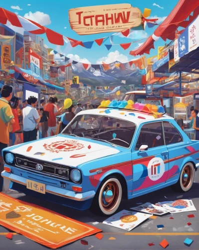 datsun 510,bmw 2002tii,taiwanese,triumph dolomite,raceway,fiat 131,bmw 320,fiat 130,taiwan,datsun sports,trabant,bmw 321,spa town,fiat 130 berlina,touring car,toy cars,touring car racing,game car,topdown,crew cars,Conceptual Art,Fantasy,Fantasy 14