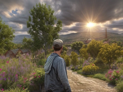 genesis land in jerusalem,man praying,nature and man,the mystical path,landscape background,hdr,beauty scene,beautiful landscape,benediction of god the father,permaculture,the good shepherd,provence,salt meadow landscape,virtual landscape,landscapes beautiful,home landscape,pathway,towards the garden,god rays,pilgrimage,Common,Common,Natural
