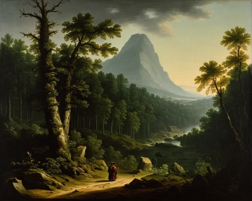 mountain scene,mountain landscape,mountainous landscape,forest landscape,robert duncanson,coastal landscape,river landscape,landscape,the landscape of the mountains,karst landscape,panoramic landscape,high landscape,landscape with sea,landscape background,an island far away landscape,mount scenery,rural landscape,natural landscape,volcanic landscape,desert landscape,Art,Classical Oil Painting,Classical Oil Painting 25